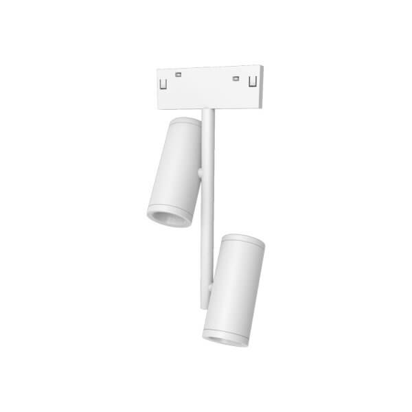 מידי טיוב זוגי מאונך לבן LED16W