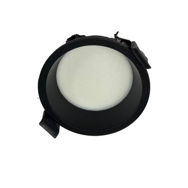 שקוע תקרה לד קוטר 72  שחור